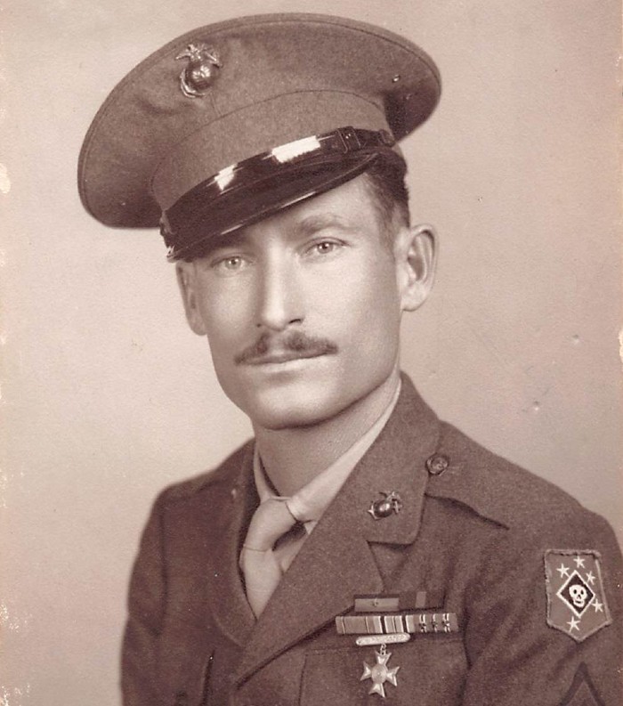 Uncle Olan as a young soldier before his injury. - COURTESY DR. TIFFANY OSBORN