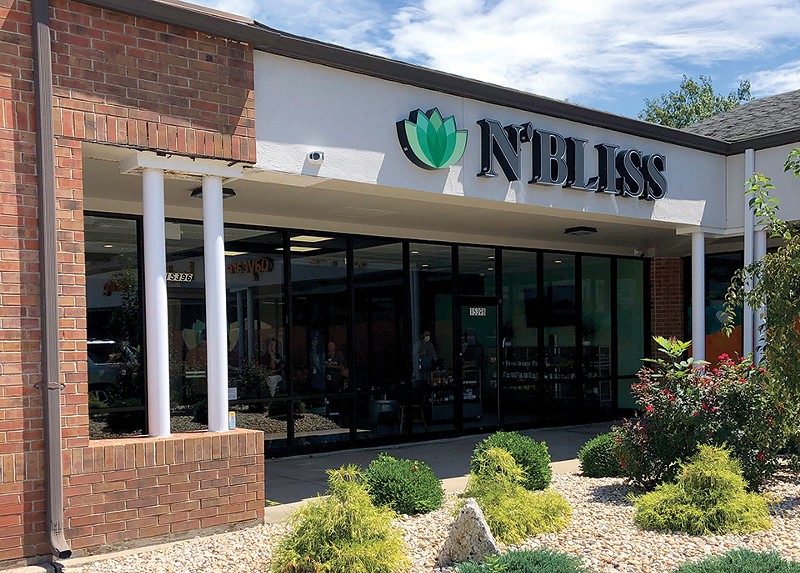 N'Bliss' Ellisville shop is one of three locations the chain currently has open in the St. Louis area. - COURTESY N'BLISS CANNABIS