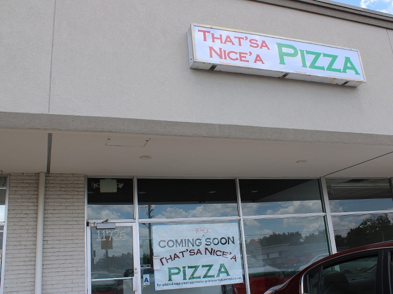 The new additional location is the original home of That'sa Nice'a Pizza. - JENNA JONES