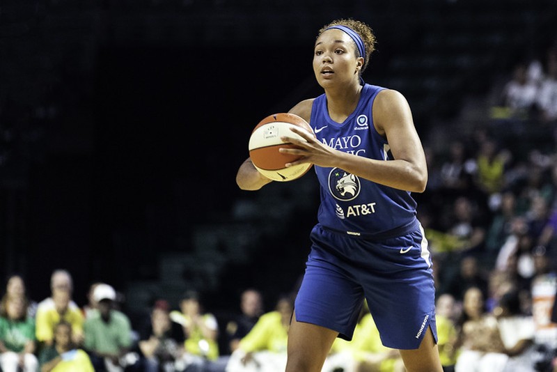Napheesa Collier, from St. Charles, plays basketball for the Minnesota Lynx and will now play for Team USA in the five by five event. -  Lorrie Shaull / Flickr