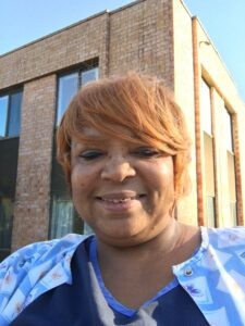 Shunda Whitfield, a certified nursing assistant at a St. Louis County nursing home, had to wrestle with questions before she decided to get a COVID vaccine dose. - COURTESY SHUNDA WHITFIELD