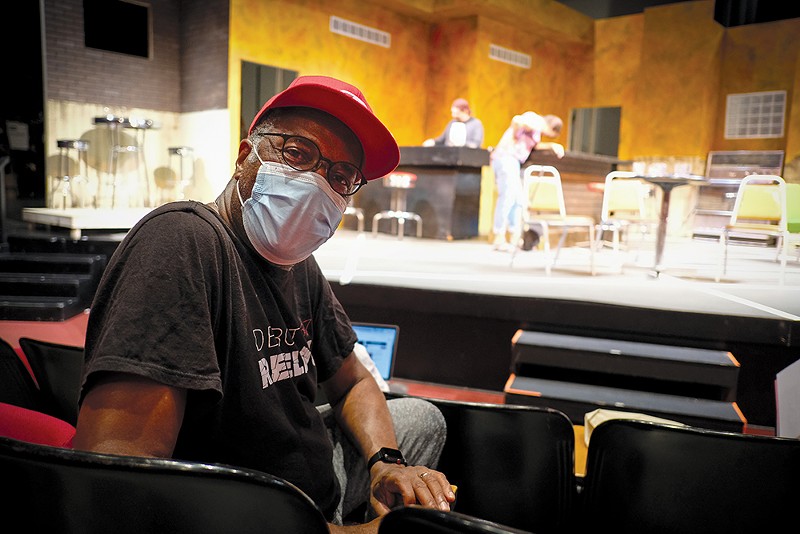 Ron Himes is leading the Black Rep into its 45th season. - PHUONG BUI