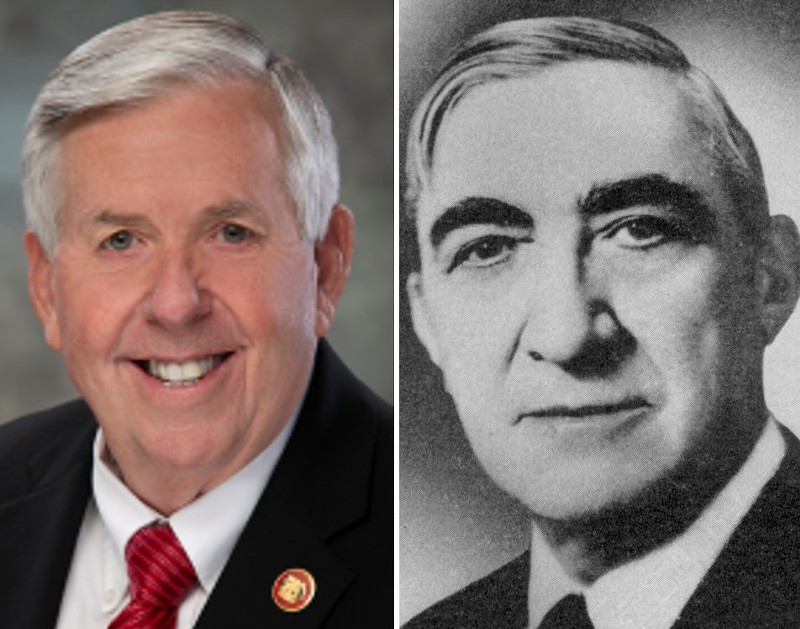 Governor Mike Parson and Governor Forrest Smith have something in common. - STATE OF MISSOURI