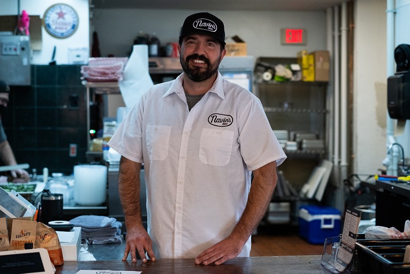 Chris Armstrong, the owner of Navin's BBQ. - PHUONG BUI
