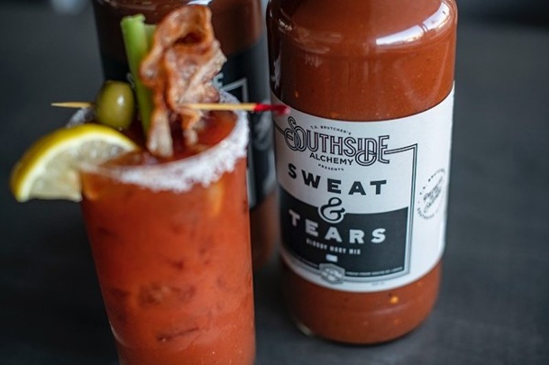Southside Alchemy's Sweat & Tears Bloody Mary Mix racked up another gold medal. - ED ALLER