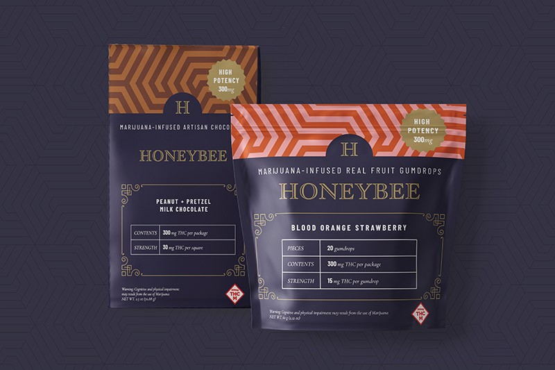 Honeybee's new edibles are two existing flavors with more THC. - PROPPER BRANDS