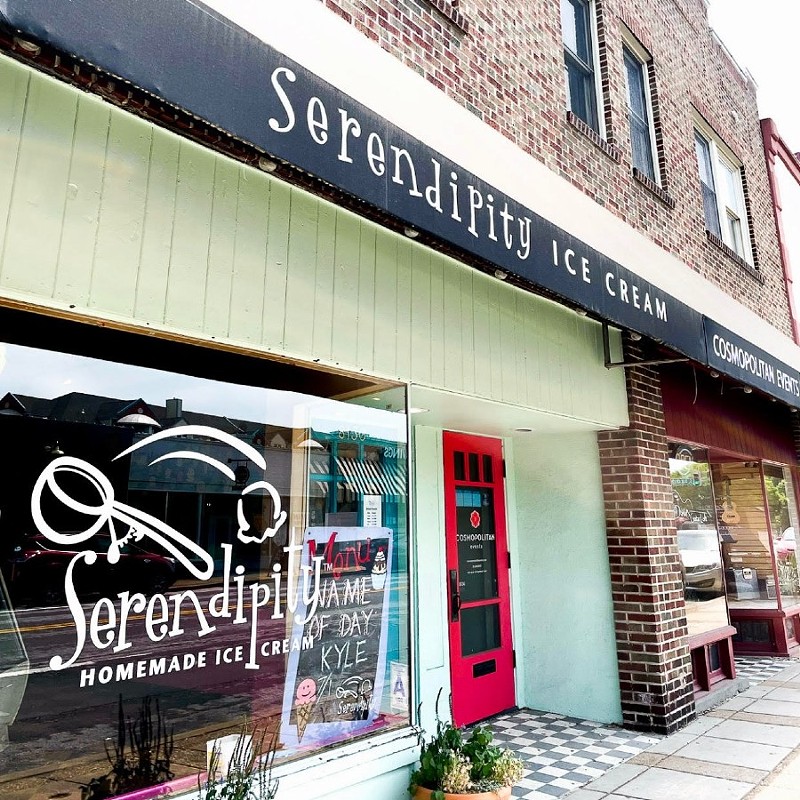 Serendipity is leaving its Webster Groves home of eighteen years for the Grove. - COURTESY OF SERENDIPITY HOMEMADE ICE CREAM