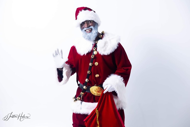 Kevin Nolan, known as Cocoa Santa, has brought holiday spirit to the St. Louis area for eight years now. - COURTESY KEVIN NOLAN