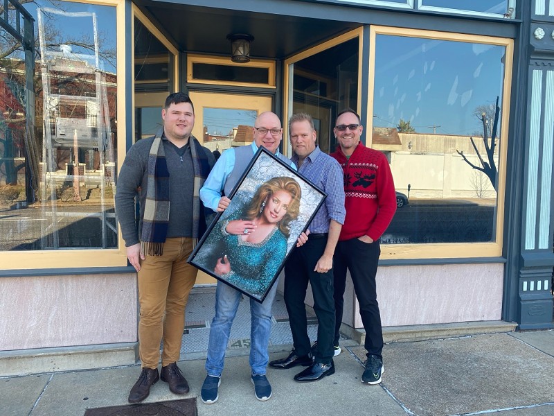Four individuals are opening a new LGBTQ bar in the Grove.  From left to right: Matthew Connell, Michael Klataske, Jack Abernathy and Sean Abernathy. - Courtesy Prism STL
