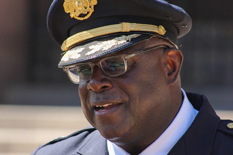 St. Louis police Chief John Hayden is not retiring quite yet. - DANNY WICENTOWSKI