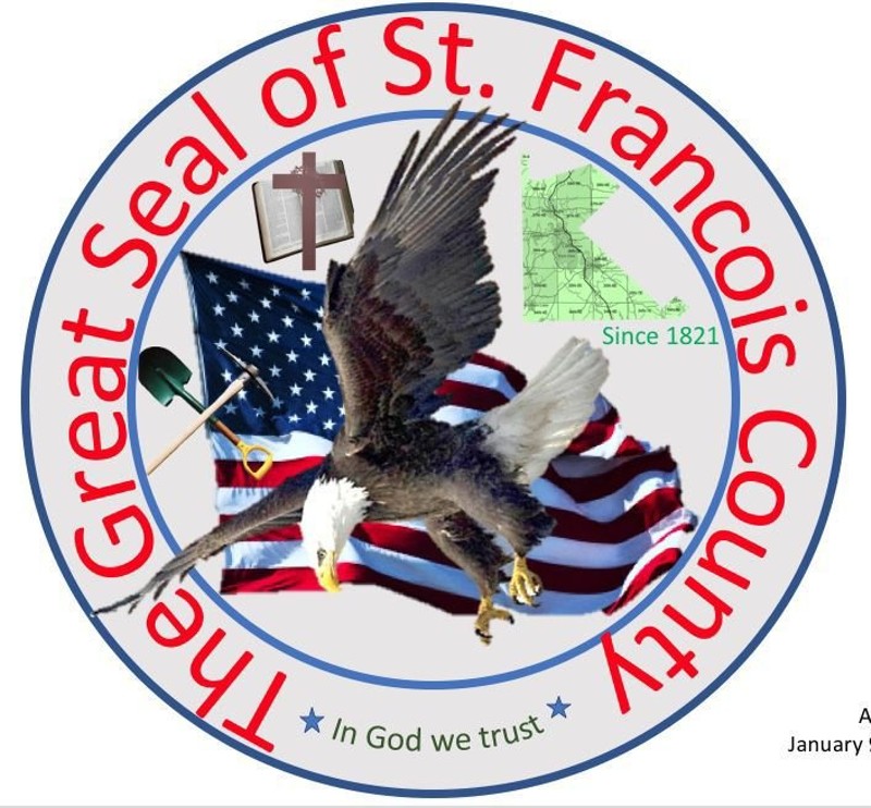 A mocked masterpiece, St. Francois County's viral seal is getting a redesign. - ST. FRANCOIS COUNTY