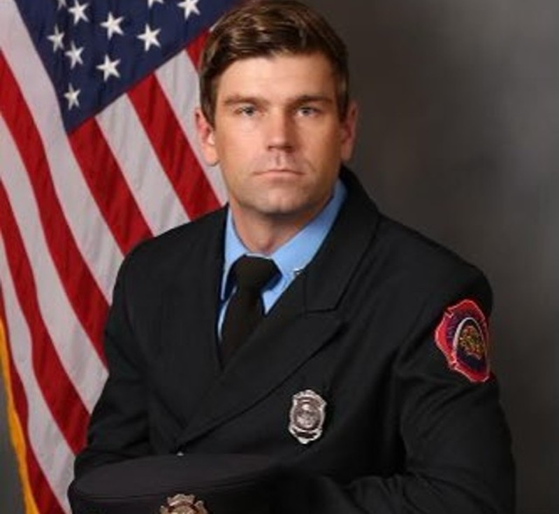 Benjamin "Ben" Polson died fighting a blaze in the Wells-Goodfellow neighborhood Thursday. - ST. LOUIS FIRE DEPARTMENT