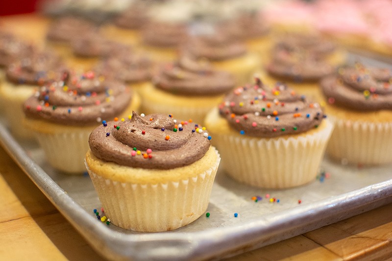 Vegan cupcakes are a SweetArt specialty. - ANDY PAULISSEN