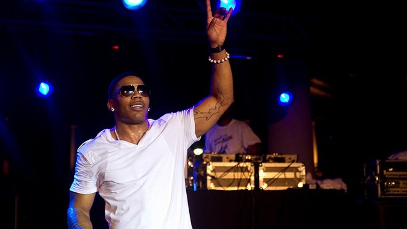 “She’s goin’ down, down baby / Somebody’s dick in Nelly’s video” - RFT file photo