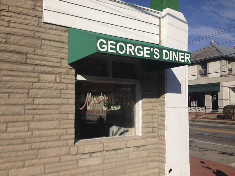George's Diner is one of the friendliest (and tiniest) diners you'll ever visit. - PHOTO BY DANIEL HILL