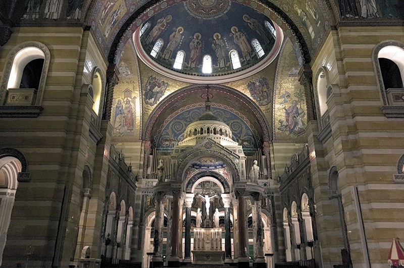 The Cathedral Basilica has to be seen to be believed. - PHOTO BY ELIZABETH SEMKO