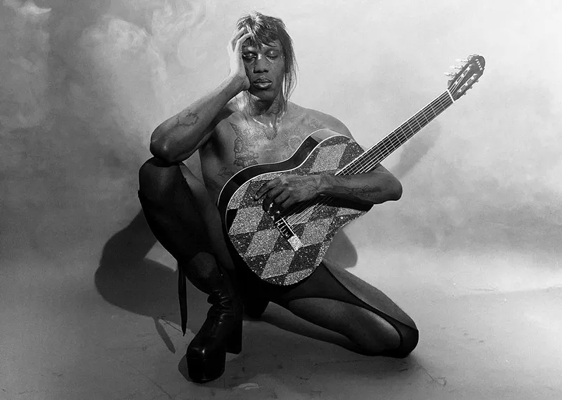 Yves Tumor brings a combination of glam rock and post-punk to the Old Rock house. - VIA ARTIST BANDCAMP