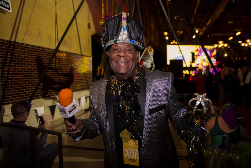 Mr. Gary at the St. Louis Mayor's Mardi Gras Ball in 2022. - Tyler Smalls