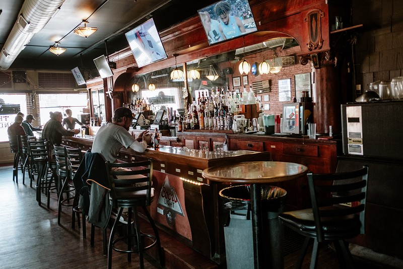 The Corner Bar has been in continual operation since 1865. - PHUONG BUI