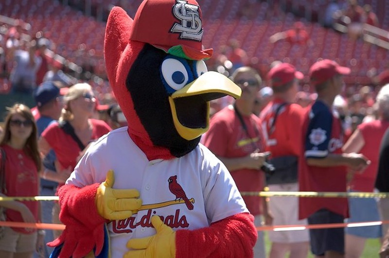 Fredbird's crying it's just hard to tell. - PHOTO CREDIT: FLICKR / @TODDAWBREY