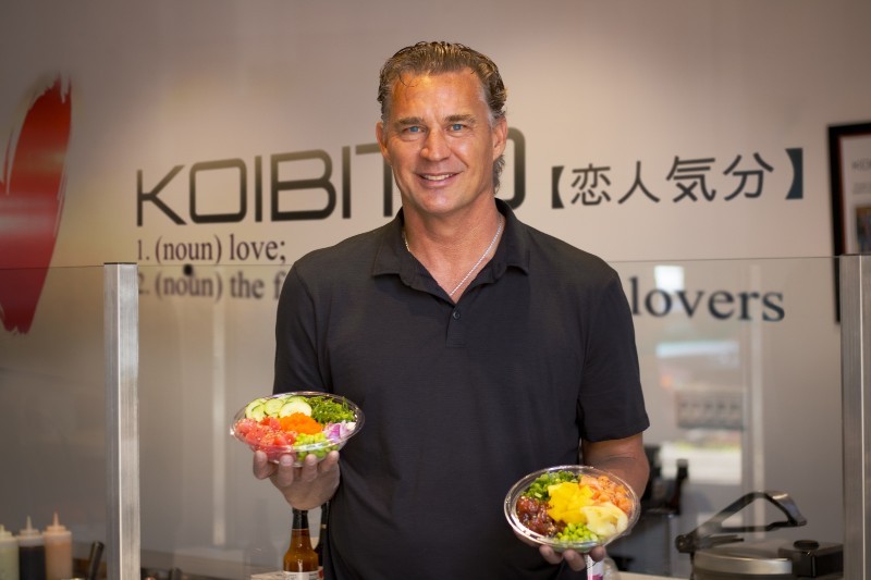 Former Cardinals player Todd Stottlemyre is excited to bring Koibito Poke to St. Louis. - Courtesy of Koibito Poke
