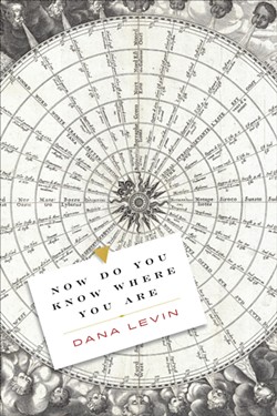 Dana Levin's latest poetry book, Now You Know Where You Are.  - WITH REGARD TO PHOTO