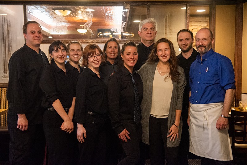 Tim Karagiannis credits his veteran staff with his restaurant's success. - Vu Phong