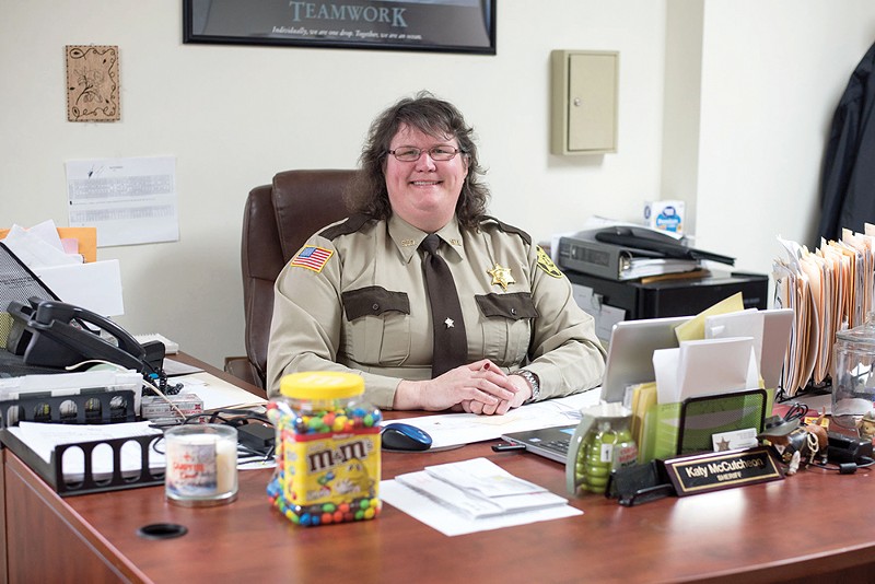 Sheriff Katy McCutcheon. - COURTESY DAILY JOURNAL