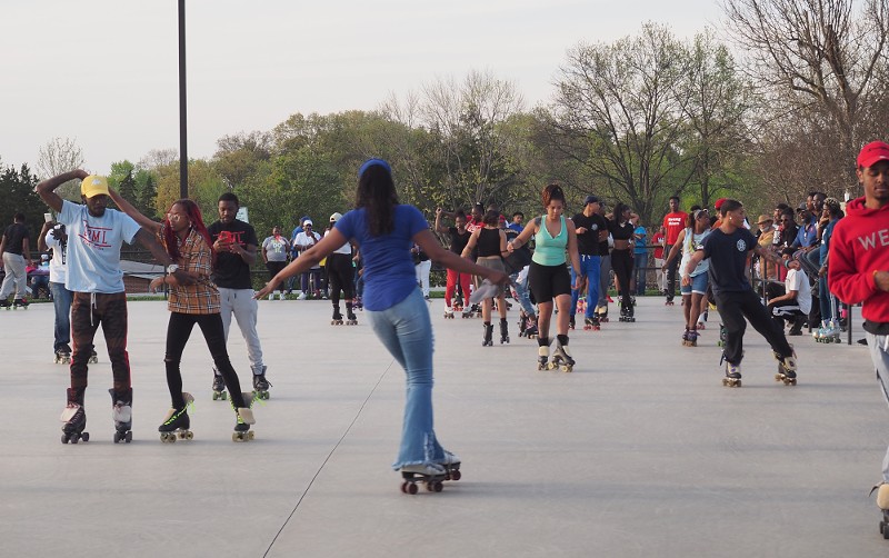 More than 80 skaters came out for the June 9 “Unity Skate.” - Britny Cordera