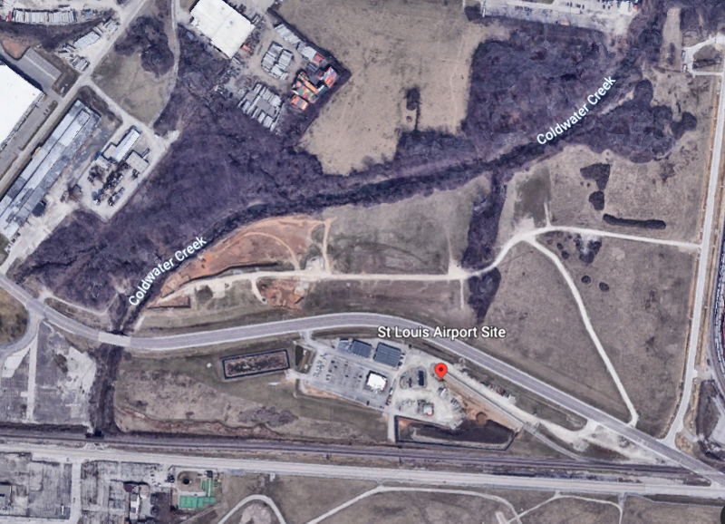 St. Louis Airport Site and Coldwater Creek - GOOGLE EARTH