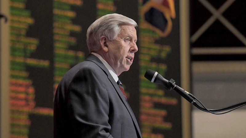 Missouri Governor Mike Parson says bureaucrats and attorneys shouldn't decide what is life-threatening. - TIM BOMMEL/HOUSE COMMUNICATIONS