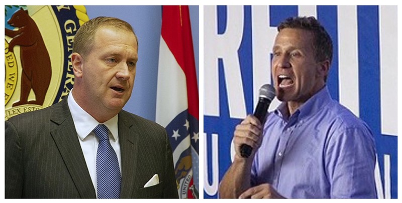 Two men named Eric who both want to be the next Senator from Missouri.