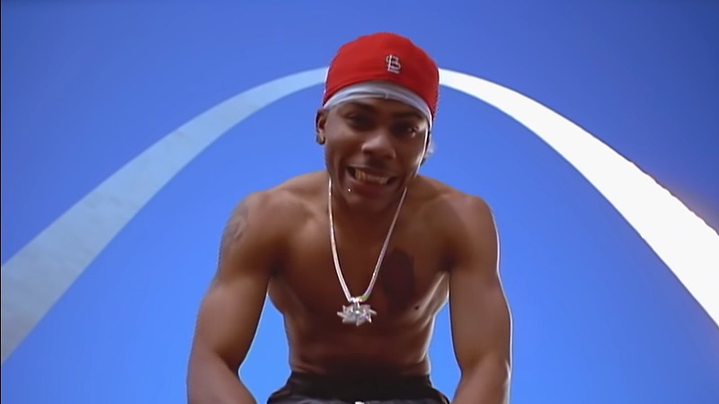Nelly would never give up his 314 phone number. - screengrab via YouTube