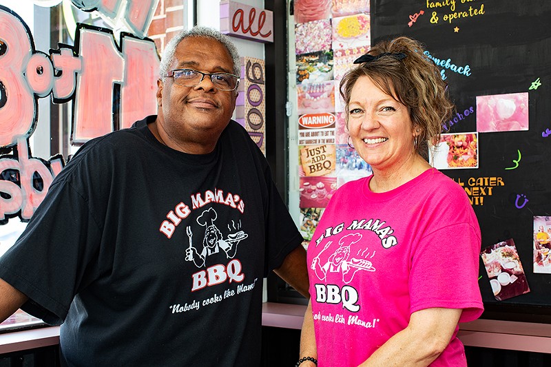 Craig Hunter and Laurie Shannon are the co-owners of Big Mama’s.