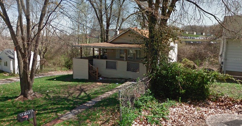 Gary Muehlberg's house in Bel-Ridge, which has since been torn down. - Google Maps