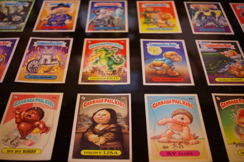 Garbage Pail Kids are part of the Eat Crow experience.