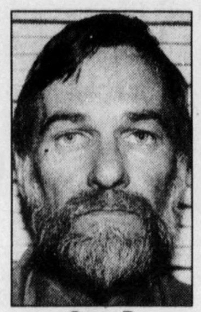 Gary Muehlberg in 1993. - Police booking photo