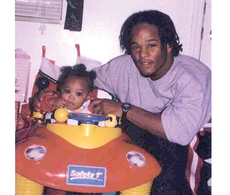 Kevin Johnson with his daughter, Khorry Ramey.