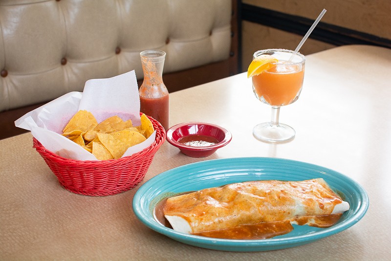 Mi Ranchito's Burrito California is a standout on the restaurant's menu.