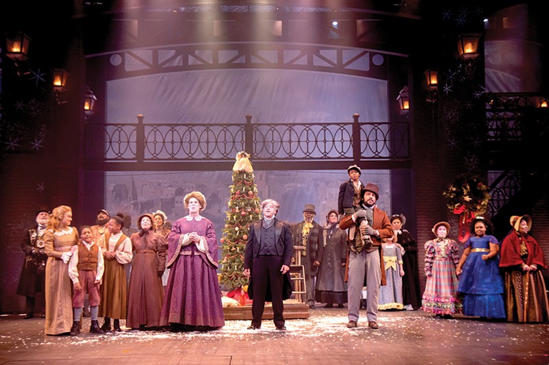 The Rep will stage A Christmas Carol again this year.