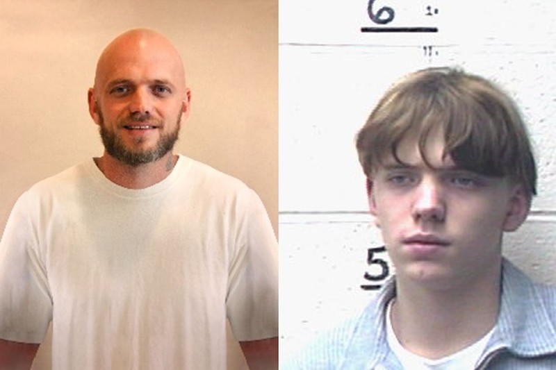 Mike Politte in a recent photo (left) and as a 14-year-old accused of murder. - POLITTE FAMILY/ST.FRANCOIS COUNTY