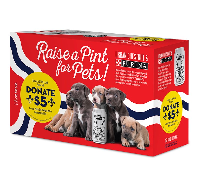 Drink some beer, help some animals. It's a win-win! - VIA URBAN CHESTNUT BREWING COMPANY