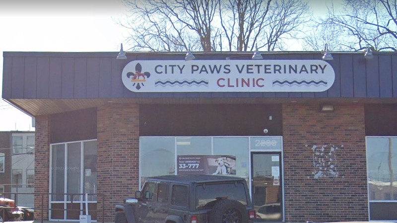 The City Paws Veterinary Clinic in Southwest Garden.