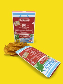 Get the munchies and cure the munchies at the same time with THC infused Red Hot Riplets.