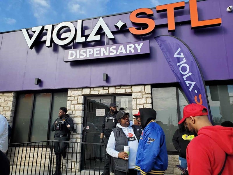 Both Viola STL dispensaries held ribbon-cuttings over the weekend.