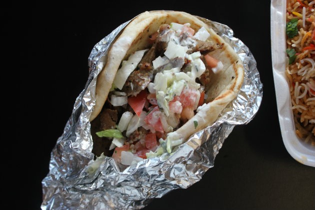 Many say that Mideast Market's gyro is the best in town. - Cheryl Baehr