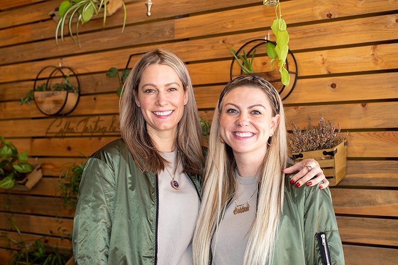 Julie Keane and Ashley Morrison are the owners of Ivy Cafe.