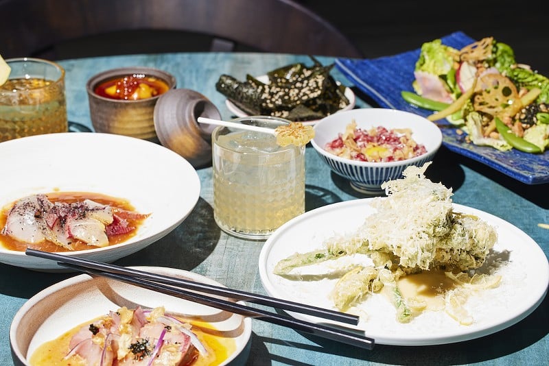 Sado offers a full bar and a host of fish dishes, including some favorites from Chef Nick Bognar's family's former restaurant in Ballwin, Nippon Tei. - IZAIAH JOHNSON