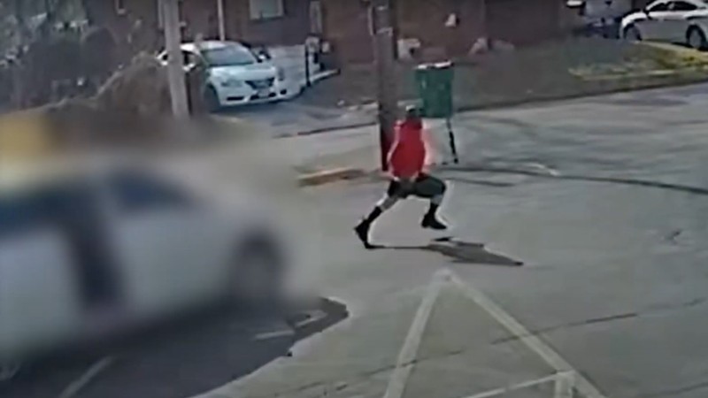 Video released by police showing events leading up to arrest of Taiwansley Jackson.