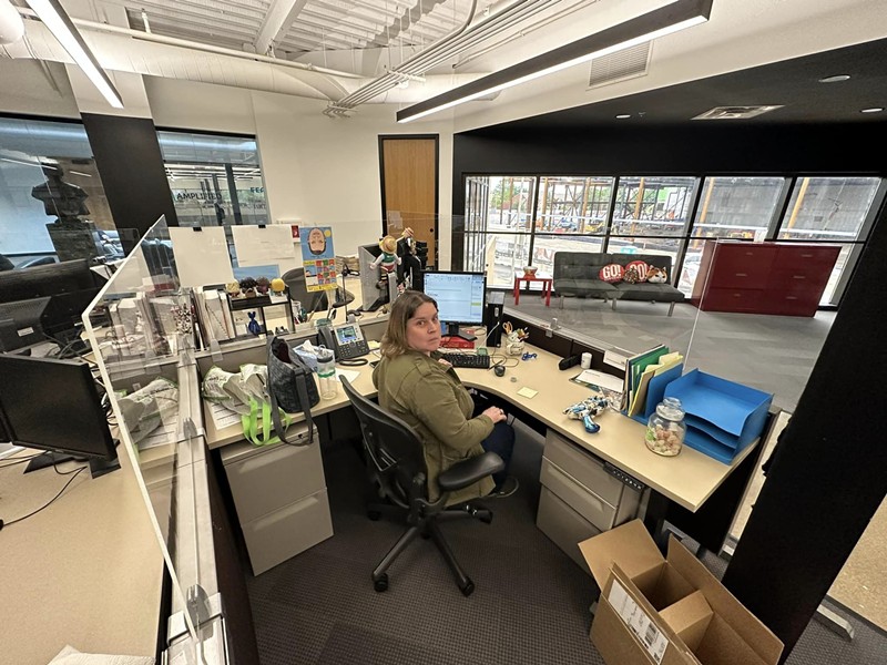 Valerie Schremp Hahn has now packed up her desk at the St. Louis Post-Dispatch. - SUBMITTED
